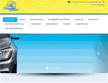 Tablet Screenshot of carwashcenter-potsdam.de